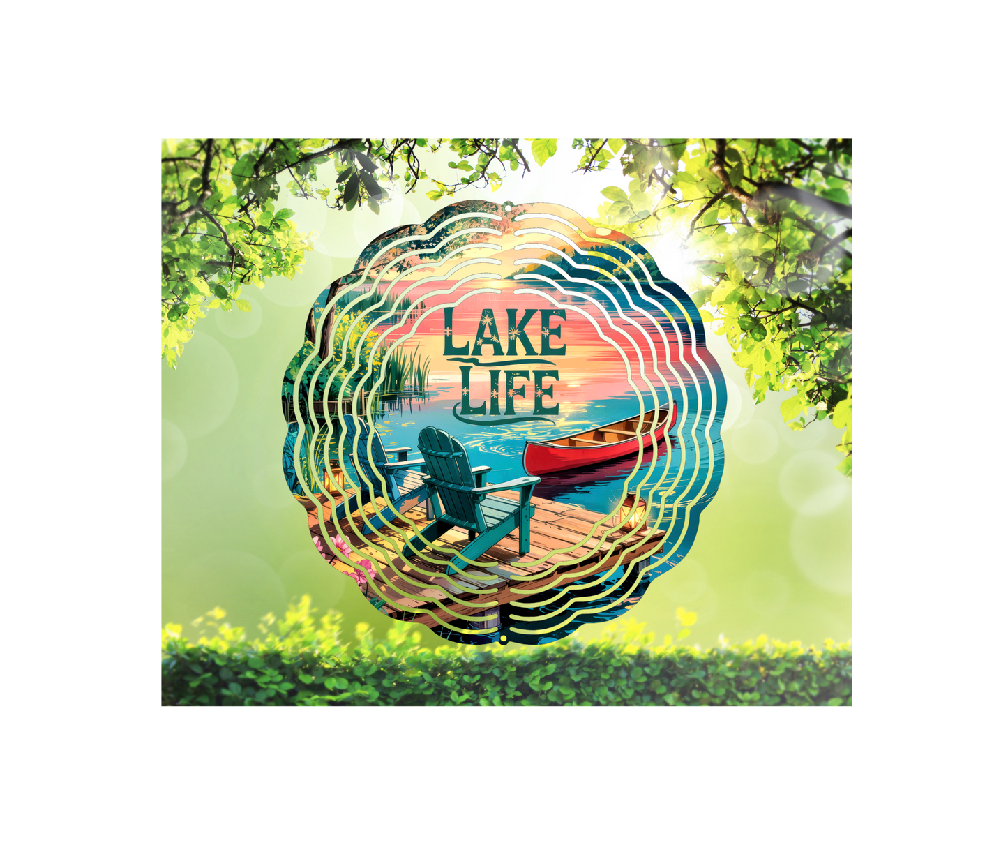 Lake Life Wind Spinner