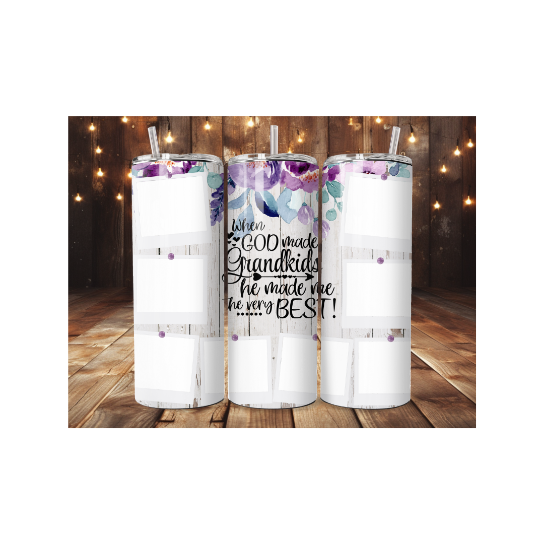The Best Grandkids Customize Tumbler