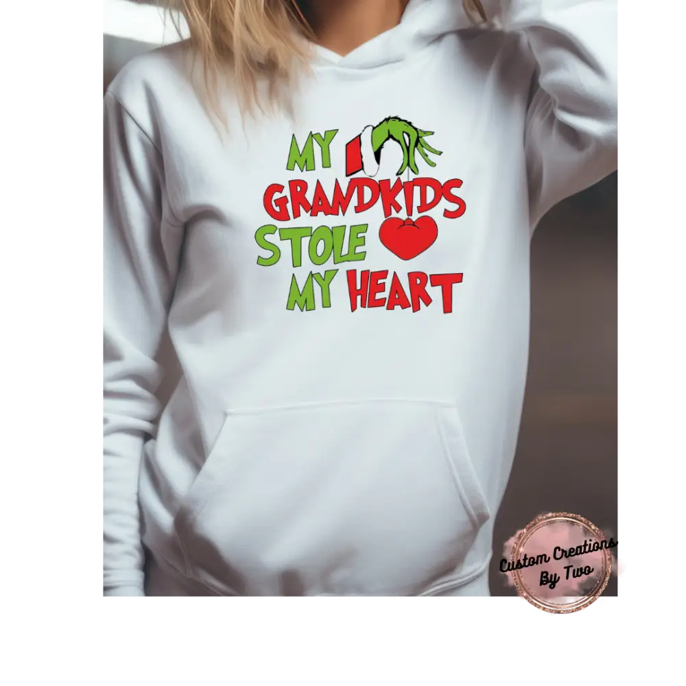 My Grandkids Stole My Heart Sweatshirt