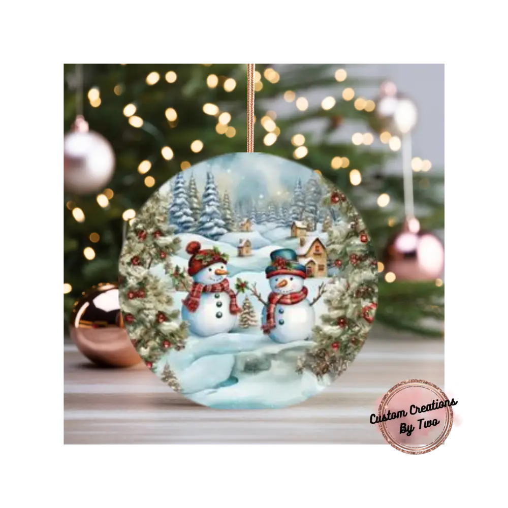 Snowman Ornament Ornament