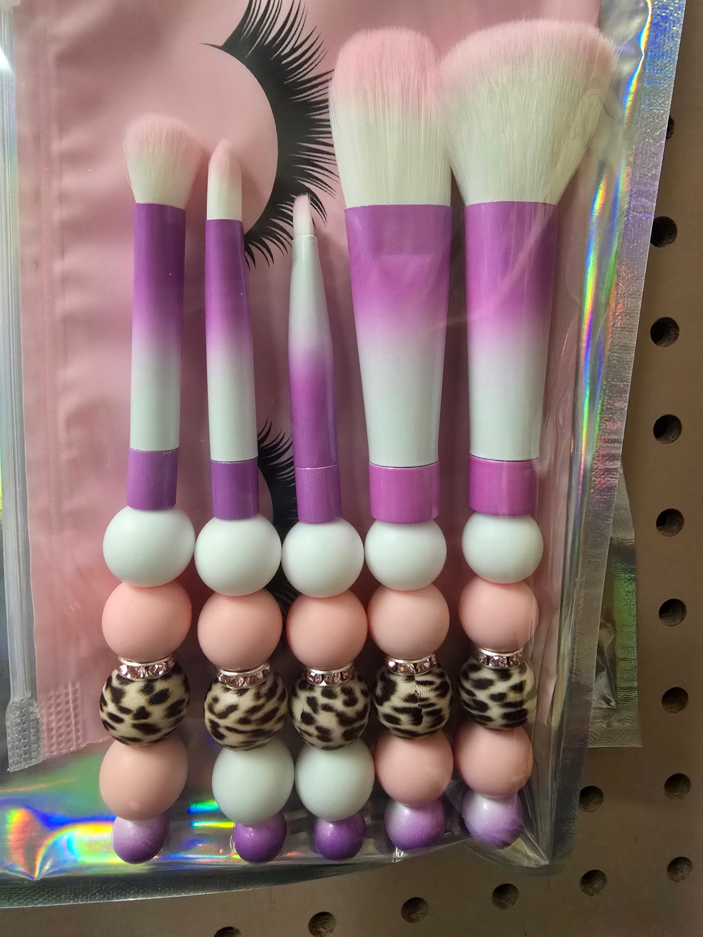 Beaded Makeup Brushes