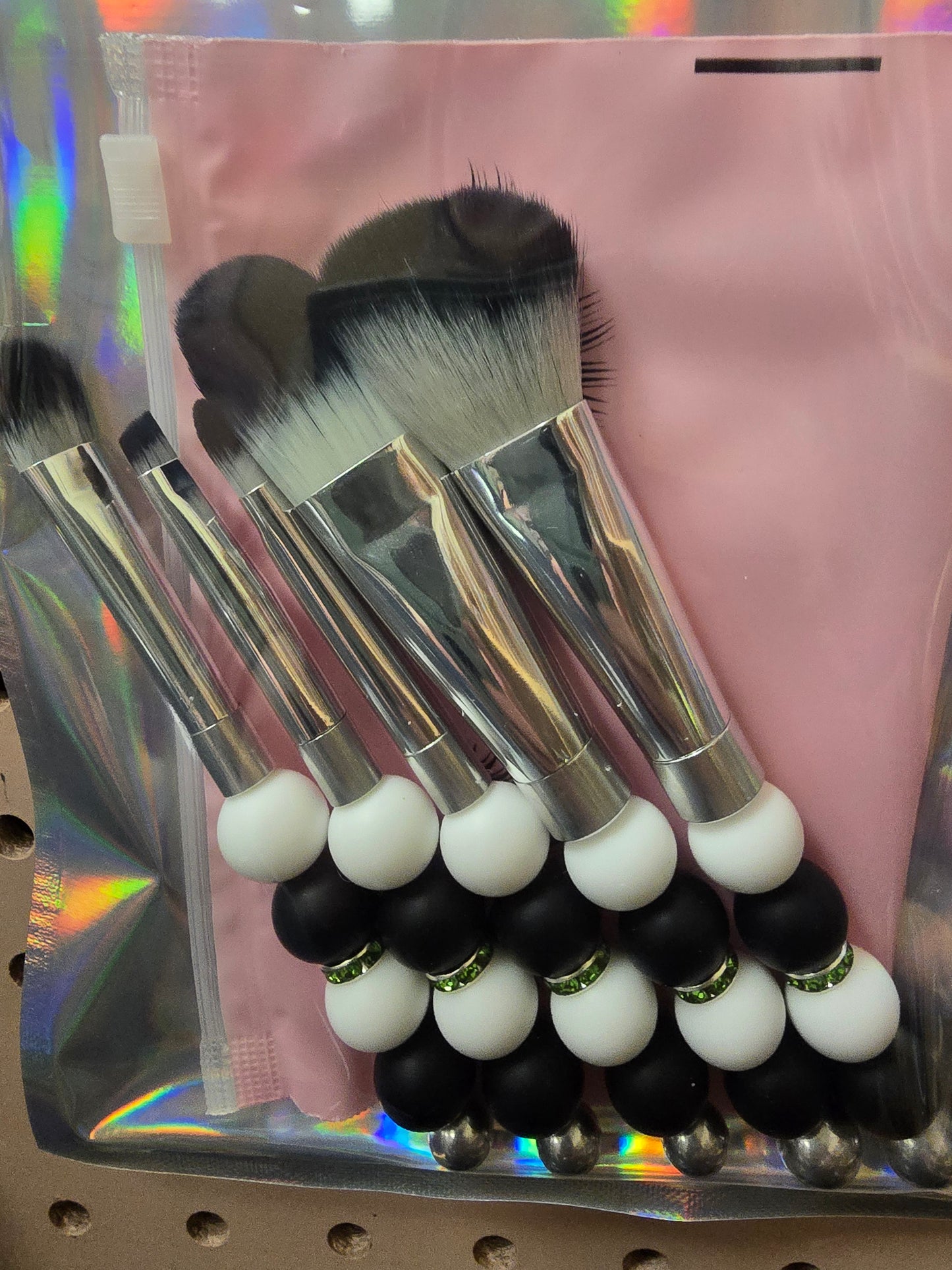 Beaded Makeup Brushes