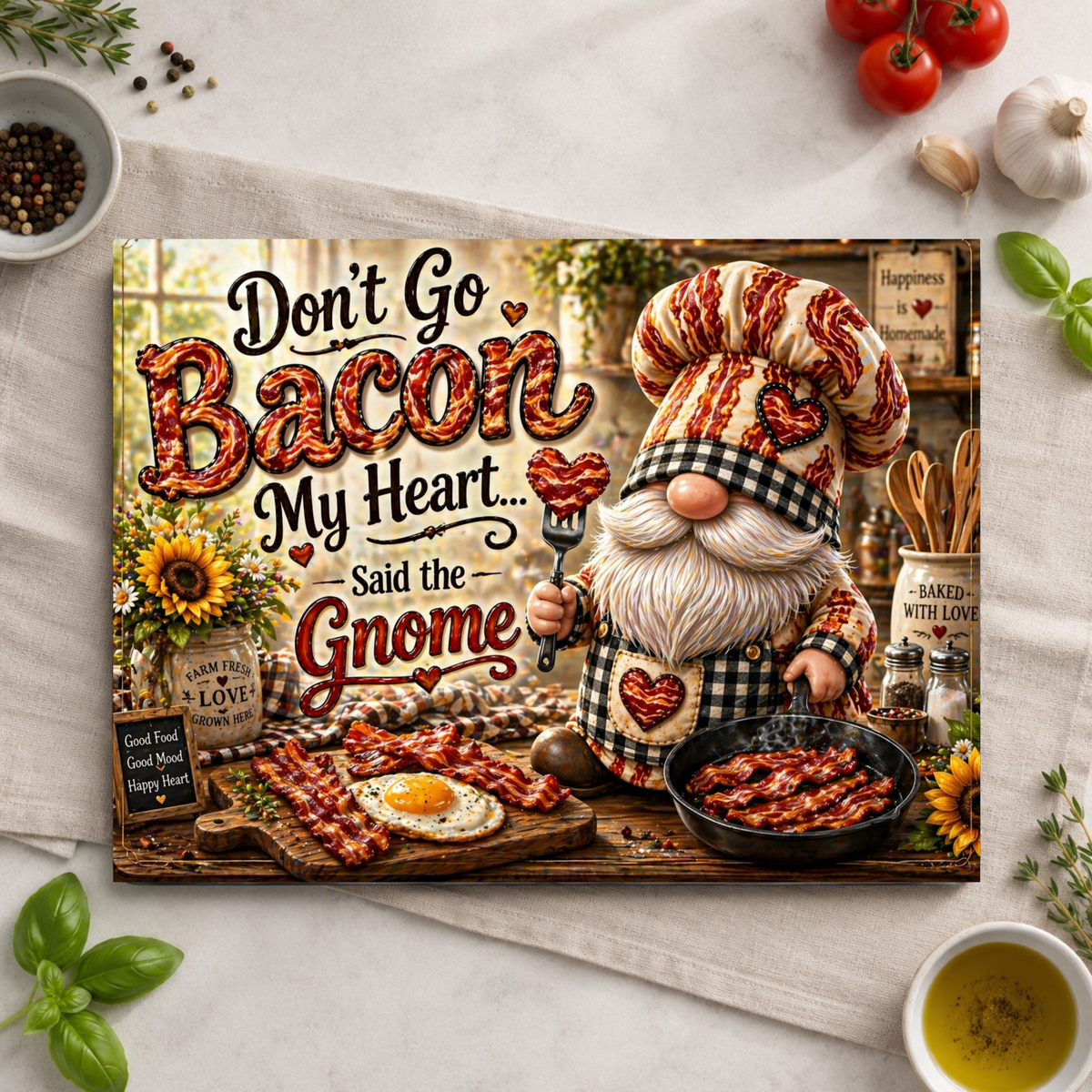 Don't go Bacon Cutting Board