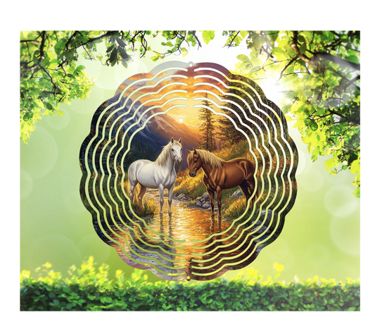 Horse Wind Spinner