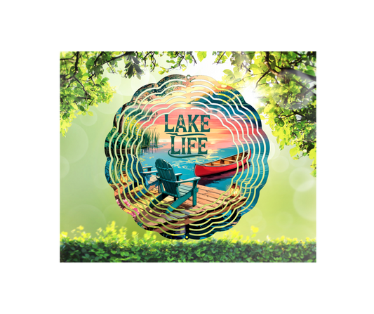 Lake Life Wind Spinner