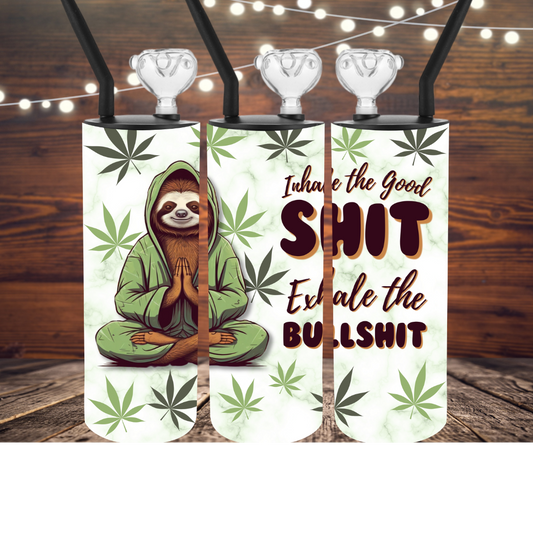 Sloth Hookah Tumbler