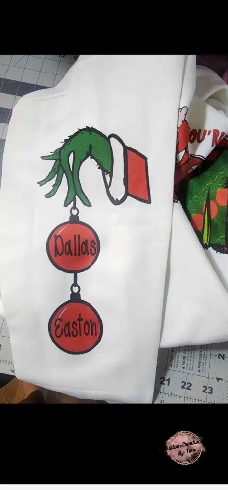 Customize Mama Grinch Sweatshirt Sweatshirt