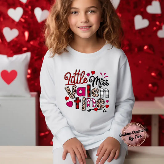 Little Miss Valentine T - Shirt