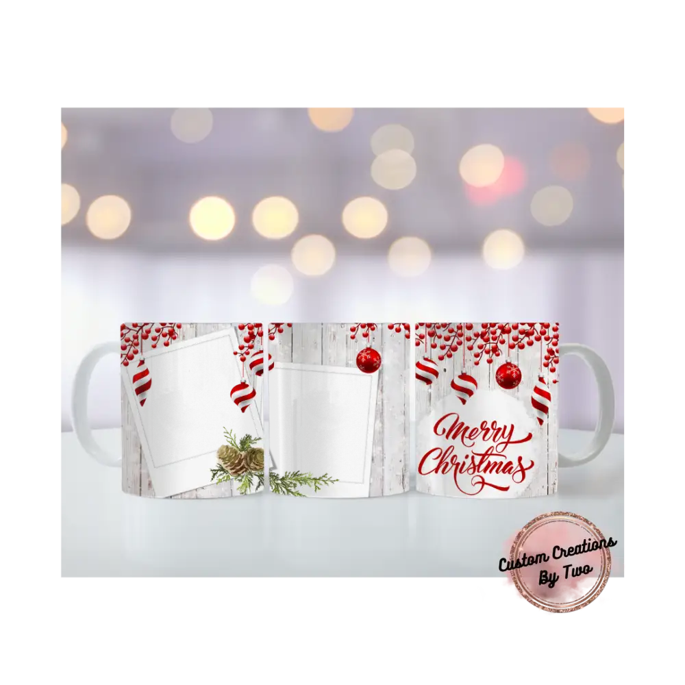 Merry Christmas Customize Picture Mug Coffee Mug