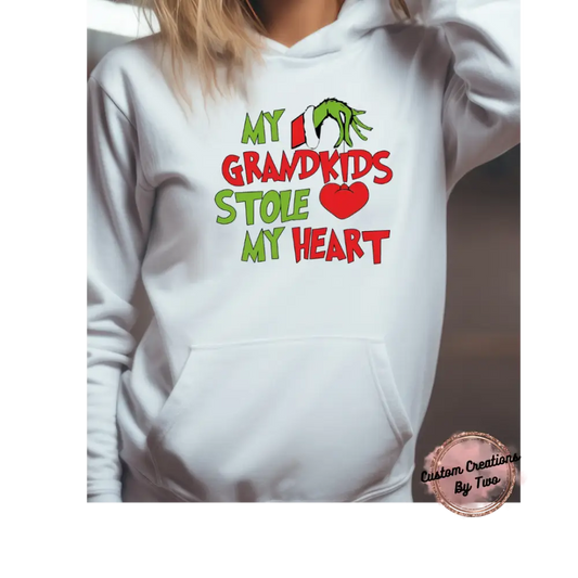 My Grandkids Stole My Heart Sweatshirt