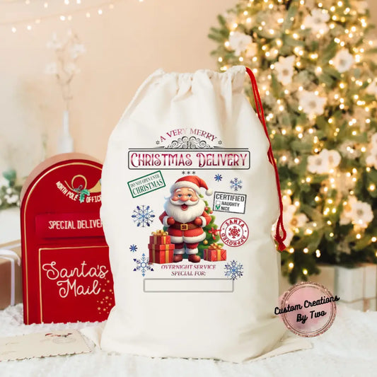 Personalized Santa Sak Sak