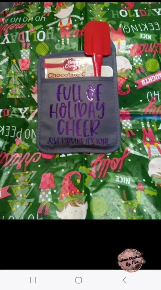 Pot Holder and Cookie Mix Gift Set Pot Holder