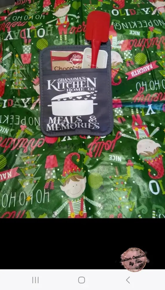 Pot Holder and Cookie Mix Gift Set Pot Holder