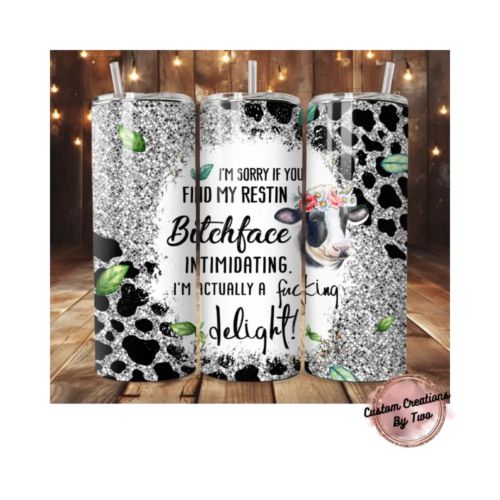 Resting Bitchface 20 Oz Tumbler