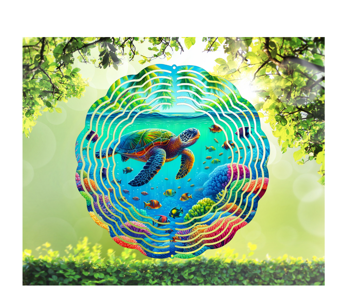 Turtle Customizer Turtle Wind Spinner – Custom Creations By Two