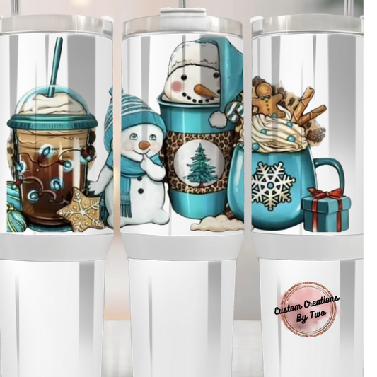 Winter Wonderland Snowman Tumbler